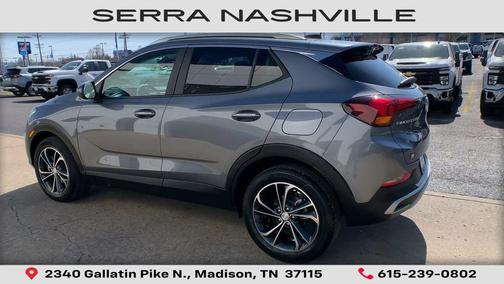 Satin Steel Metallic 2021 Buick Encore GX Select