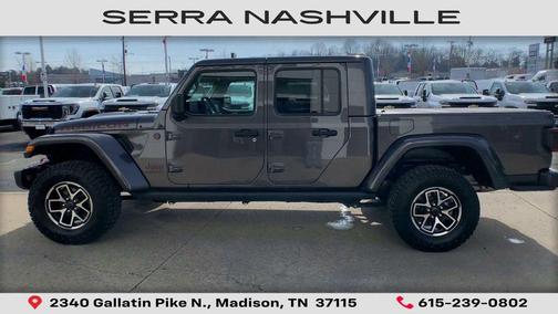 Granite Crystal Metallic Clearcoat 2024 Jeep Gladiator Rubicon