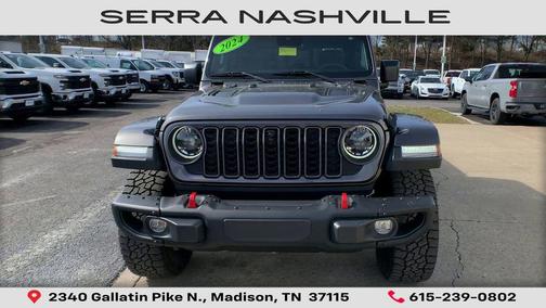 Granite Crystal Metallic Clearcoat 2024 Jeep Gladiator Rubicon