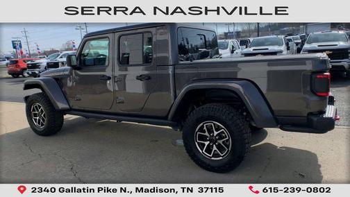 Granite Crystal Metallic Clearcoat 2024 Jeep Gladiator Rubicon