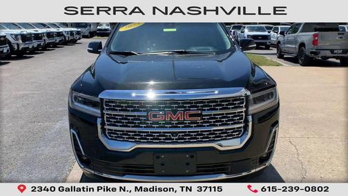 Ebony Twilight Metallic 2023 GMC Acadia Denali