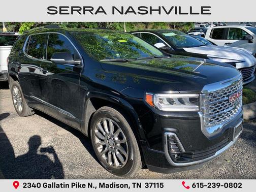 Ebony Twilight Metallic 2023 GMC Acadia Denali