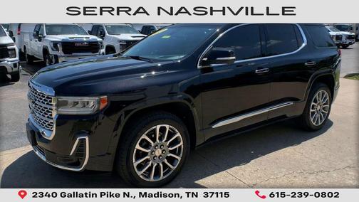 Ebony Twilight Metallic 2023 GMC Acadia Denali
