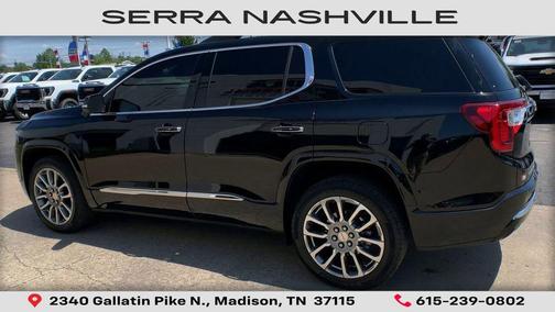 Ebony Twilight Metallic 2023 GMC Acadia Denali