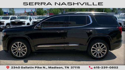 Ebony Twilight Metallic 2023 GMC Acadia Denali