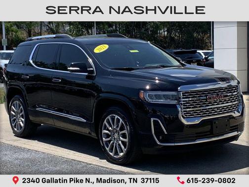 Ebony Twilight Metallic 2023 GMC Acadia Denali