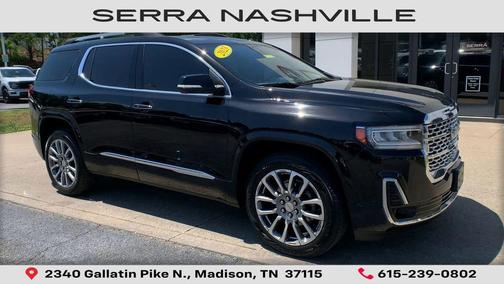 Ebony Twilight Metallic 2023 GMC Acadia Denali