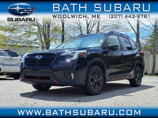 Crystal Black Silica 2024 Subaru Forester Sport