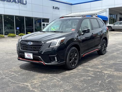 Crystal Black Silica 2024 Subaru Forester Sport