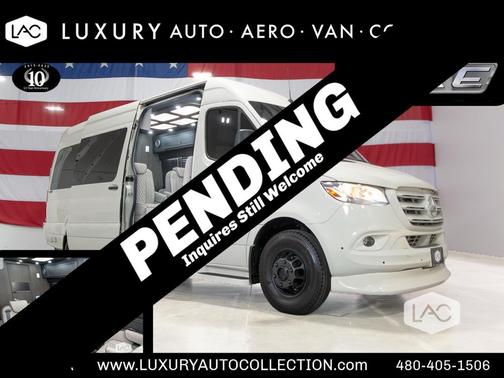 Grey White 2024 Mercedes-Benz Sprinter 3500XD High Roof