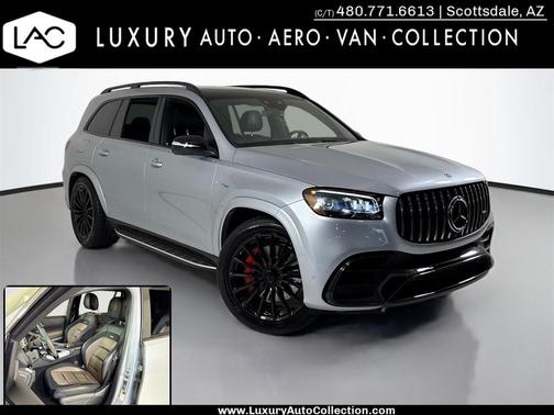 Cirrus Silver Metallic 2023 Mercedes-Benz AMG GLS 63 Base