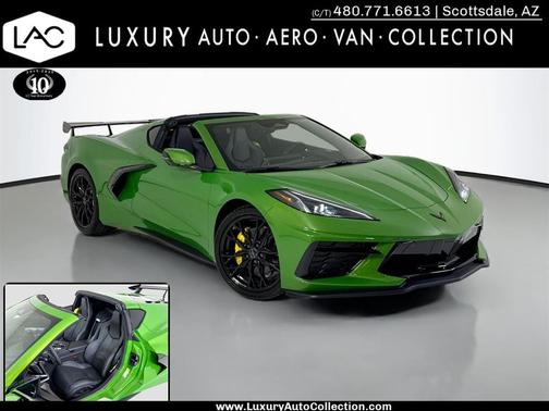 Roswell Green Metallic 2026 Chevrolet Corvette Stingray w/1LT