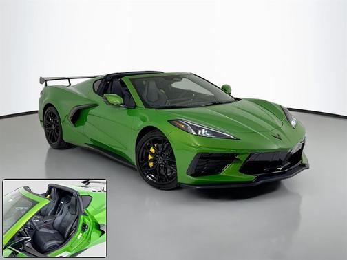 Roswell Green Metallic 2026 Chevrolet Corvette Stingray w/1LT