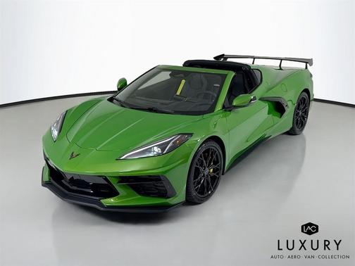 Roswell Green Metallic 2026 Chevrolet Corvette Stingray w/1LT