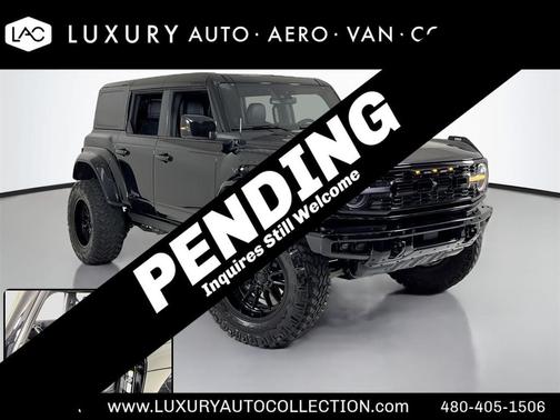 Shadow Black 2023 Ford Bronco Raptor