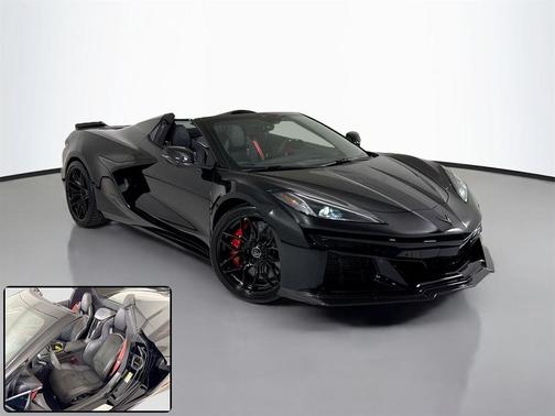 Black 2023 Chevrolet Corvette Z06