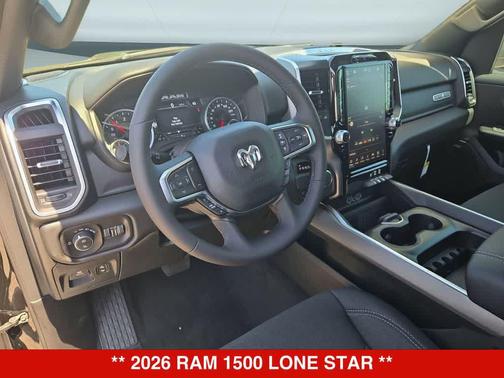 Diamond Black Crystal Pearlcoat 2026 RAM 1500 Lone Star