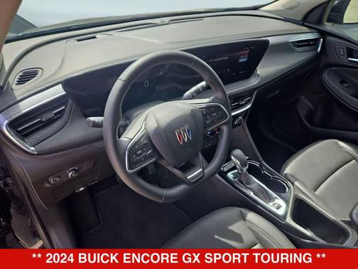 Ebony Twilight Metallic 2024 Buick Encore GX Sport Touring