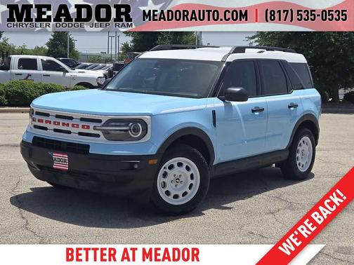 Robins Egg Blue 2023 Ford Bronco Sport Heritage