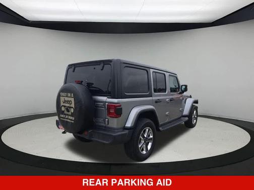 Billet Silver Metallic Clearcoat 2018 Jeep Wrangler Unlimited Sahara