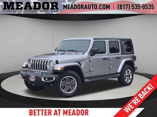 Billet Silver Metallic Clearcoat 2018 Jeep Wrangler Unlimited Sahara