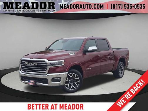 Delmonico Red Pearlcoat 2025 RAM 1500 Laramie