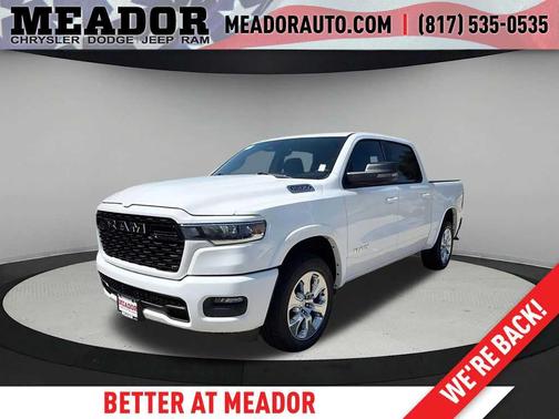 Bright White Clearcoat 2026 RAM 1500 Lone Star