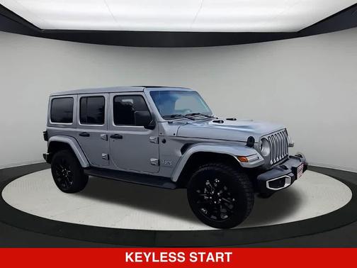 Billet Silver Metallic Clearcoat 2021 Jeep Wrangler Unlimited 4xe Sahara