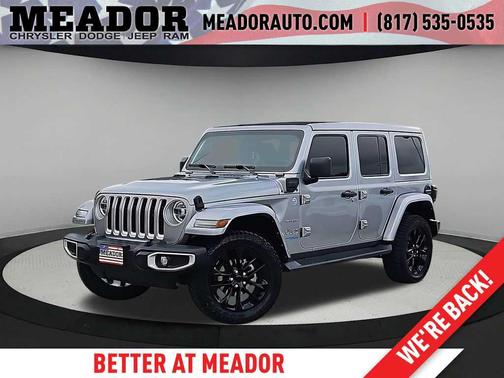 Billet Silver Metallic Clearcoat 2021 Jeep Wrangler Unlimited 4xe Sahara