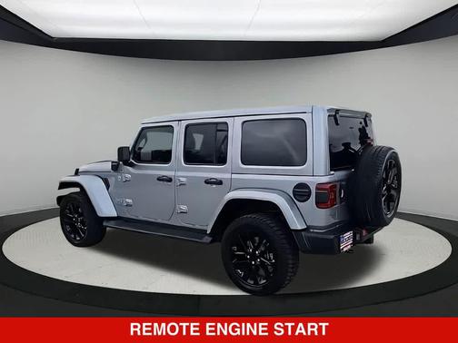 Billet Silver Metallic Clearcoat 2021 Jeep Wrangler Unlimited 4xe Sahara