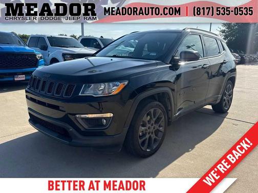 Diamond Black Crystal Pearlcoat 2021 Jeep Compass 80th Special Edition