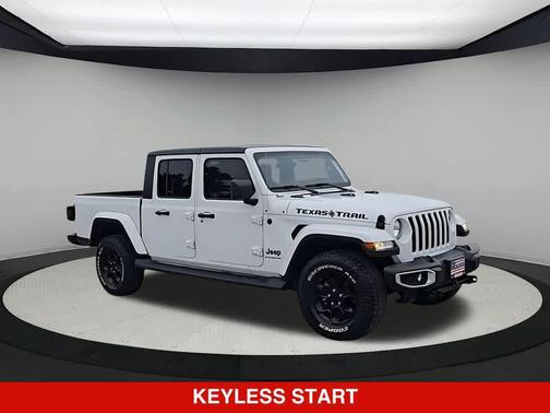 Bright White Clearcoat 2023 Jeep Gladiator Texas Trail 4x4