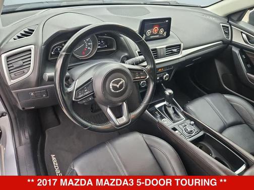 Sonic Silver Metallic 2017 Mazda Mazda3 Touring