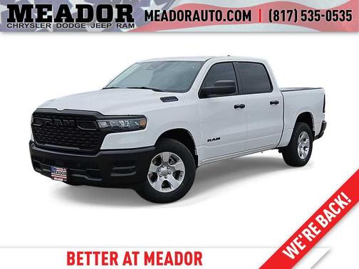 Bright White Clearcoat 2026 RAM 1500 Tradesman