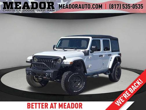 Bright White Clearcoat 2018 Jeep Wrangler Unlimited Sport