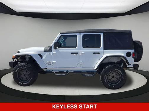 Bright White Clearcoat 2018 Jeep Wrangler Unlimited Sport