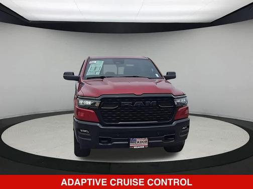 Molten Red Pearlcoat 2026 RAM 1500 Warlock Crew Cab 4x4 5'7' Box