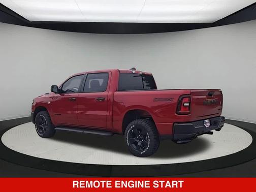 Molten Red Pearlcoat 2026 RAM 1500 Warlock Crew Cab 4x4 5'7' Box