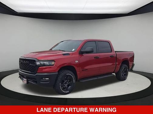 Molten Red Pearlcoat 2026 RAM 1500 Warlock Crew Cab 4x4 5'7' Box