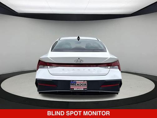 Serenity White 2025 Hyundai ELANTRA SEL