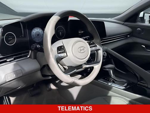 Serenity White 2025 Hyundai ELANTRA SEL