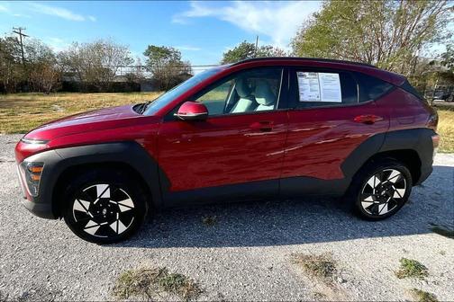 Ultimate Red Metallic 2025 Hyundai KONA SEL