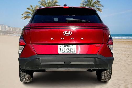 Ultimate Red Metallic 2025 Hyundai KONA SEL