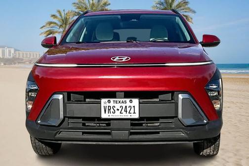 Ultimate Red Metallic 2025 Hyundai KONA SEL