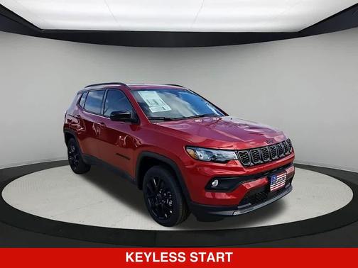 Red Hot Pearlcoat 2026 Jeep Compass Latitude
