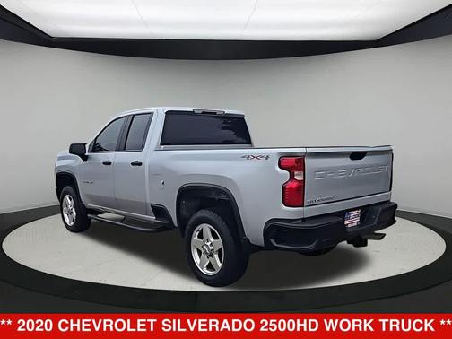 Silver Ice Metallic 2020 Chevrolet Silverado 2500 WT
