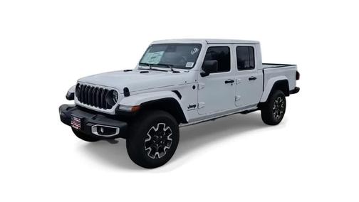 Bright White Clearcoat 2026 Jeep Gladiator Sahara 4x4