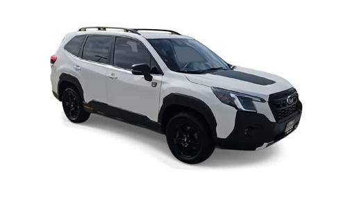 Crystal White Pearl 2023 Subaru Forester Wilderness
