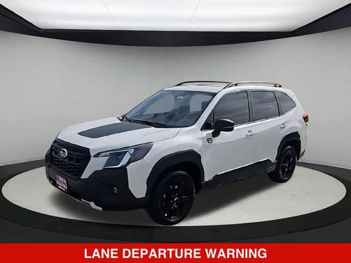 Crystal White Pearl 2023 Subaru Forester Wilderness