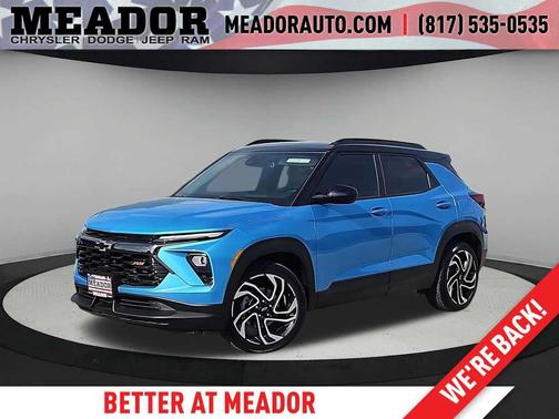 Marina Blue Metallic 2025 Chevrolet Trailblazer RS